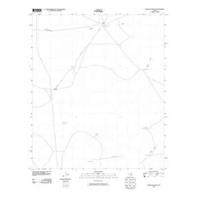 2010 Map of Scratch Ranch, 2010 Print