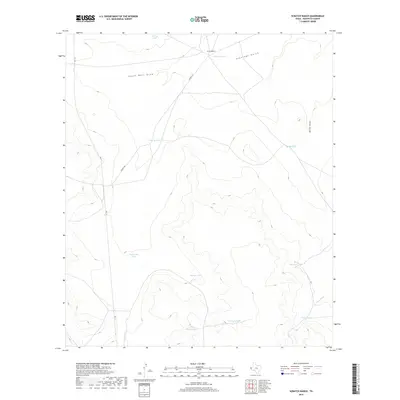 2019 Map of Scratch Ranch, 2019 Print