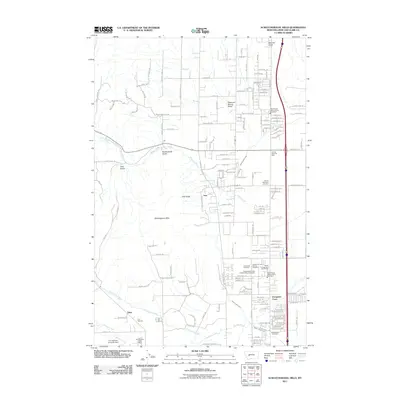 2011 Map of Scratchgravel Hills, 2011 Print