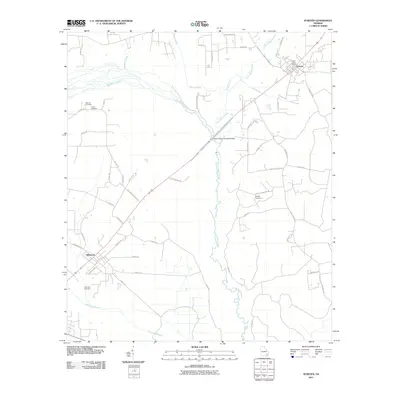 2011 Map of Screven, 2011 Print