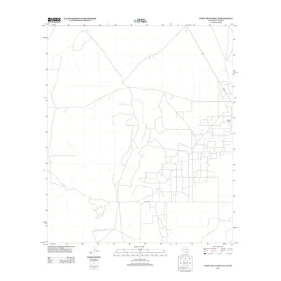2013 Map of Screw Bean Draw NE, 2013 Print