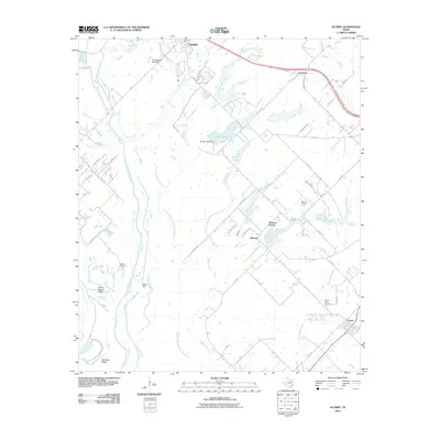 2010 Map of Scurry, 2010 Print