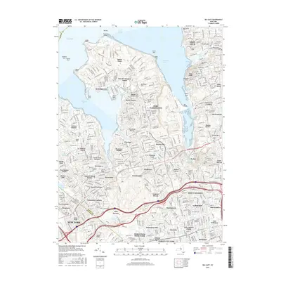 2016 Map of Sea Cliff, 2016 Print