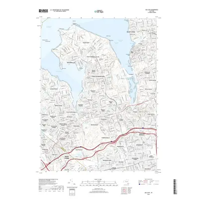 2019 Map of Sea Cliff, 2019 Print