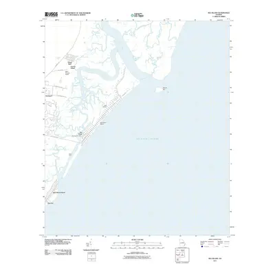 2011 Map of Sea Island, 2011 Print