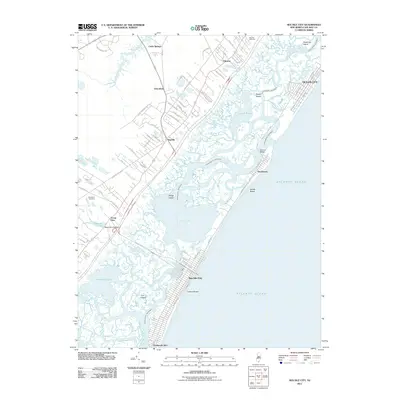 2011 Map of Sea Isle City, 2011 Print