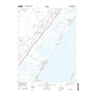 2014 Map of Sea Isle City, 2014 Print