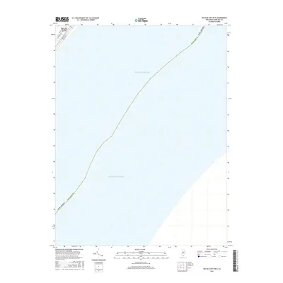 2016 Map of Sea Isle City OE E, 2016 Print