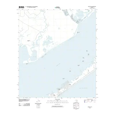 2010 Map of Sea Isle, 2010 Print