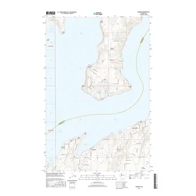 2017 Map of Seabeck, 2017 Print
