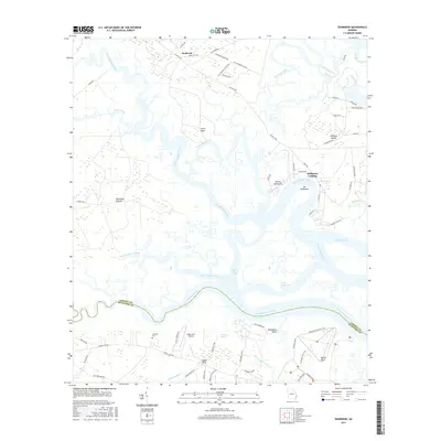 2017 Map of Seabrook, 2017 Print