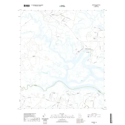 2020 Map of Seabrook, 2020 Print