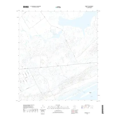 2019 Map of Seadrift NE, 2019 Print