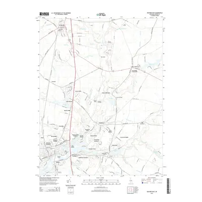 2014 Map of Seaford East, 2014 Print