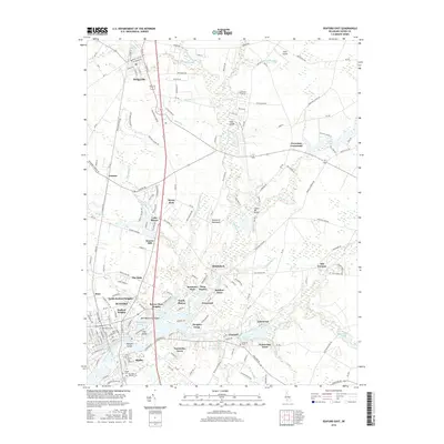 2016 Map of Seaford East, 2016 Print