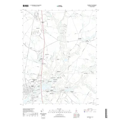 2019 Map of Seaford East, 2019 Print