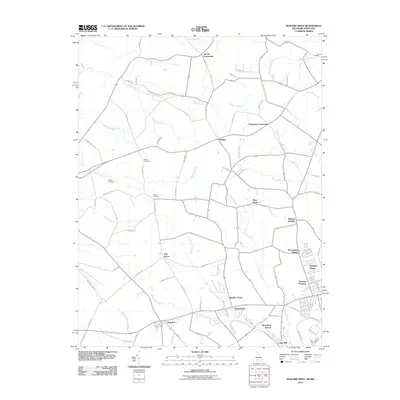 2011 Map of Seaford West, 2011 Print
