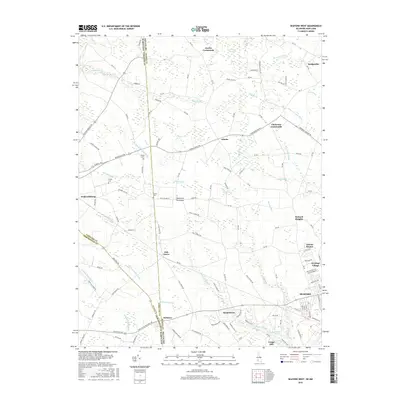 2016 Map of Seaford West, 2016 Print