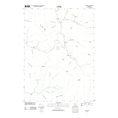 2010 Map of Seager, 2010 Print
