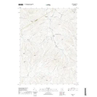 2019 Map of Seager, 2019 Print