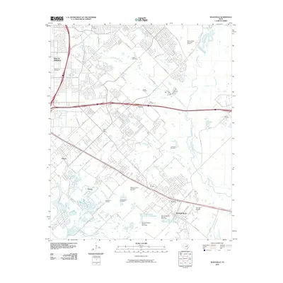 2010 Map of Seagoville, 2010 Print