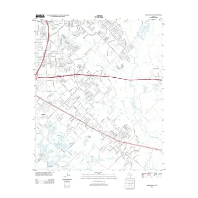 2012 Map of Seagoville, 2012 Print