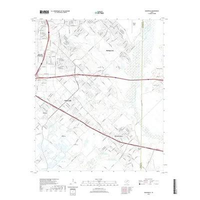 2019 Map of Seagoville, 2019 Print