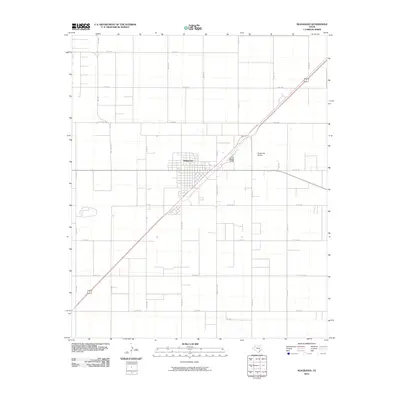 2010 Map of Seagraves, 2010 Print