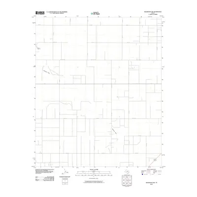 2010 Map of Seagraves NW, 2010 Print