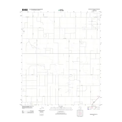 2012 Map of Seagraves NW, 2012 Print
