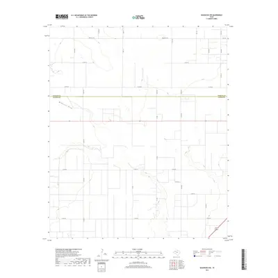 2019 Map of Seagraves NW, 2019 Print