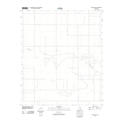 2010 Map of Seagraves SE, 2010 Print