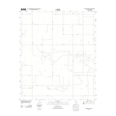 2012 Map of Seagraves SE, 2012 Print