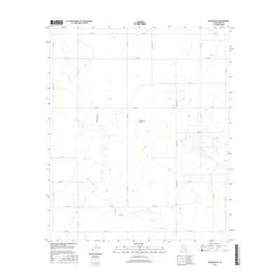2016 Map of Seagraves SE, 2016 Print