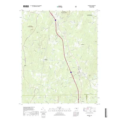 2019 Map of Seagrove, 2019 Print