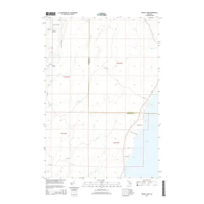 2014 Map of Seagull Point, 2014 Print