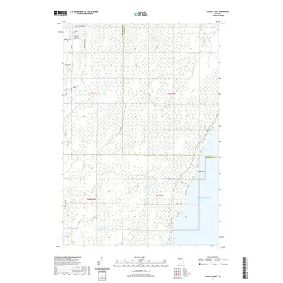 2019 Map of Seagull Point, 2019 Print