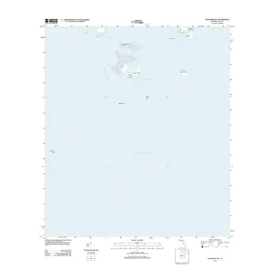 2012 Map of Seahorse Key, 2012 Print