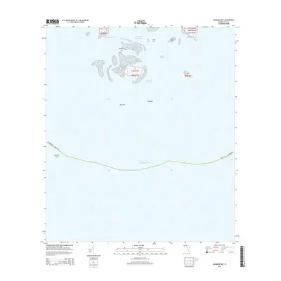 2015 Map of Seahorse Key, 2015 Print