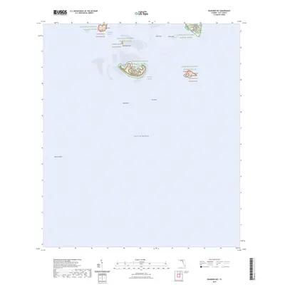 2024 Map of Seahorse Key, 2024 Print