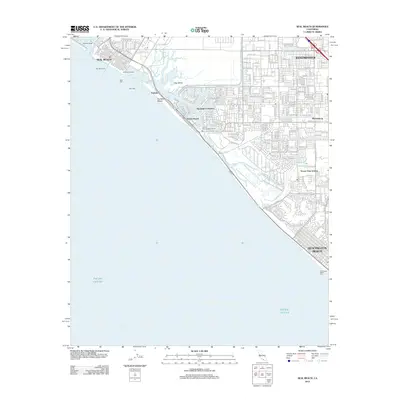 2012 Map of Seal Beach, 2012 Print