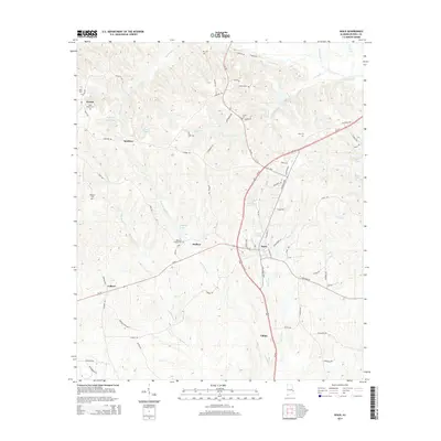 2014 Map of Seale, 2014 Print