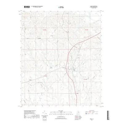 2018 Map of Seale, 2018 Print