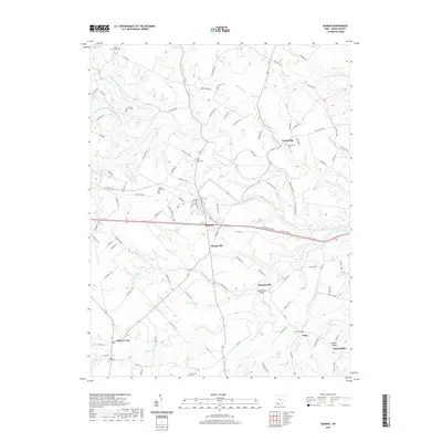 2019 Map of Seaman, 2019 Print