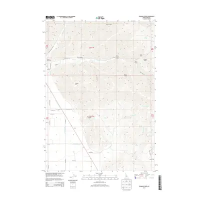 2013 Map of Seamans Creek, 2013 Print