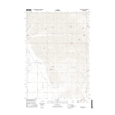2017 Map of Seamans Creek, 2017 Print
