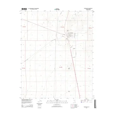 2014 Map of Searchlight, 2014 Print