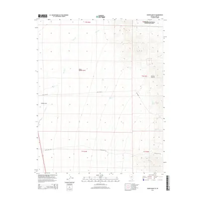 2014 Map of Searchlight SE, 2014 Print
