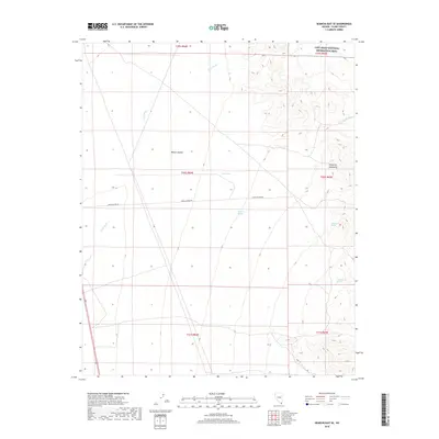 2018 Map of Searchlight SE, 2018 Print