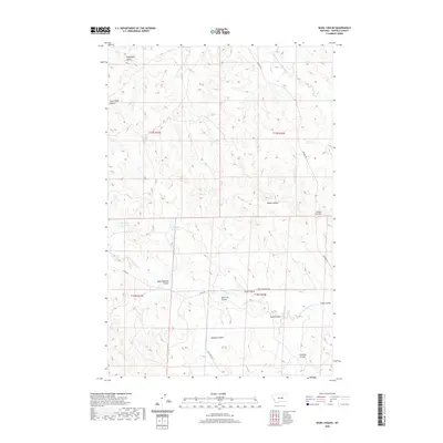 2020 Map of Searl Coulee, 2020 Print